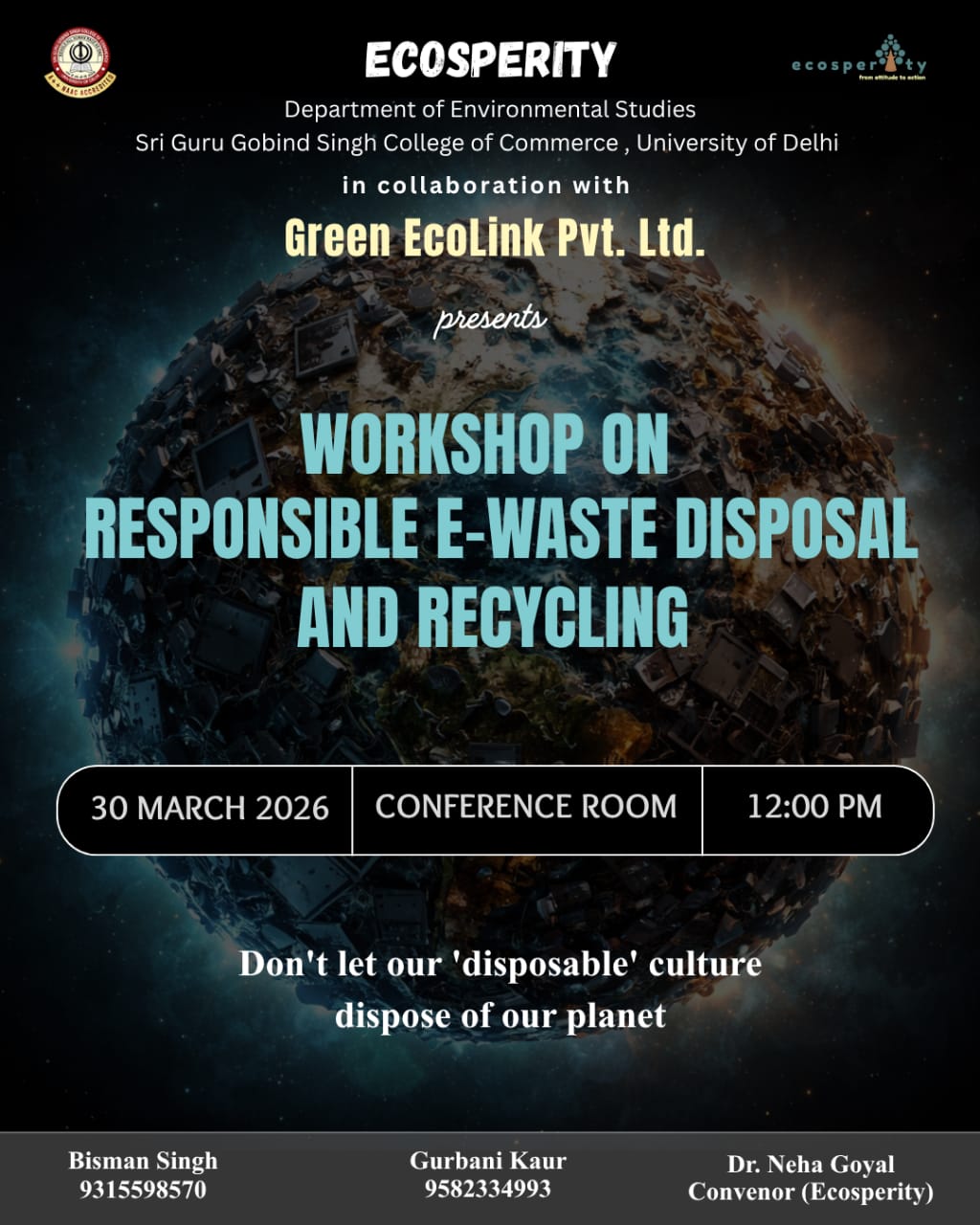 Responsible E-Waste Disposal and Recycling