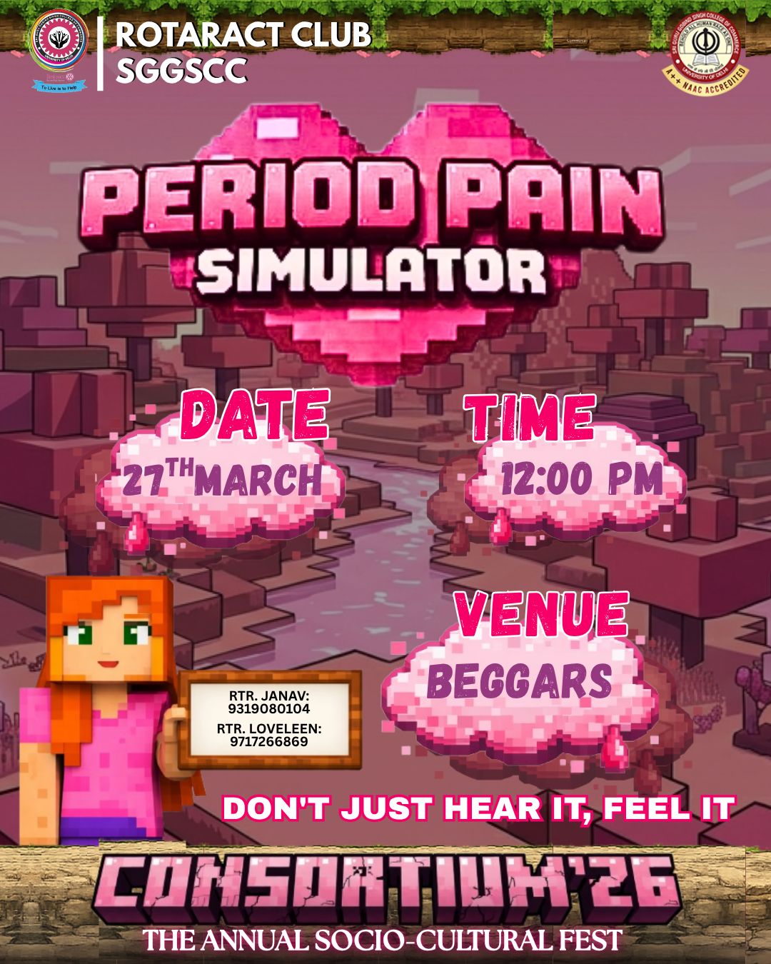 Period Pain Simulator – An Experiential Awareness Initiative